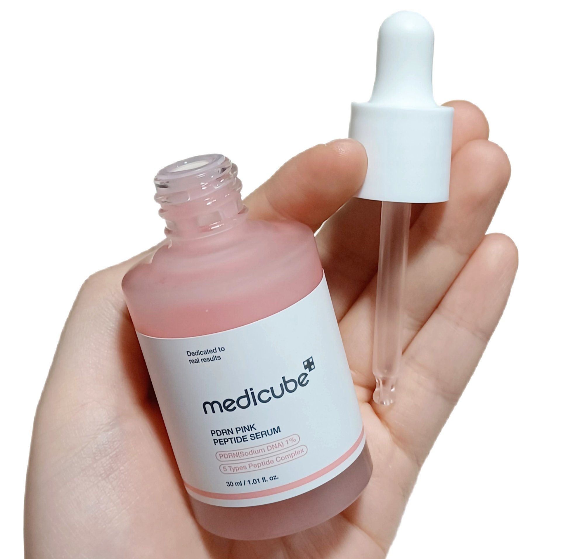 PDRNピンクアンプル PDRN 10,000ppm配合/MEDICUBE/美容液を使ったクチコミ（2枚目）