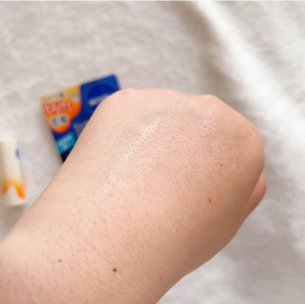 ニベア ディープモイスチャーリップ メルティタイプ/ニベア/リップクリームを使ったクチコミ(9枚目)