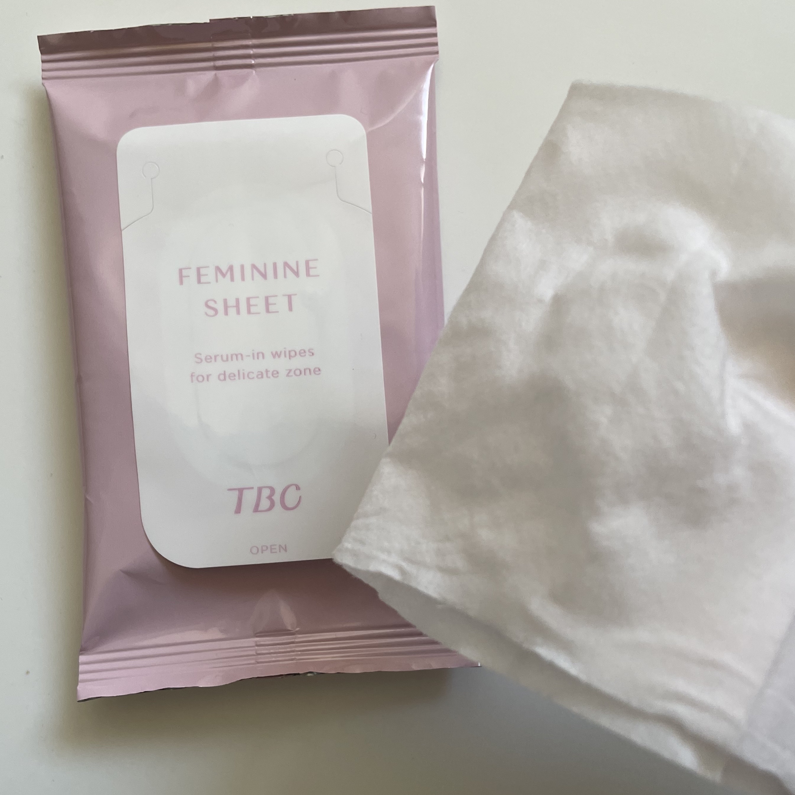 フェミニンシート/TBC/デリケートゾーンケアを使ったクチコミ（3枚目）