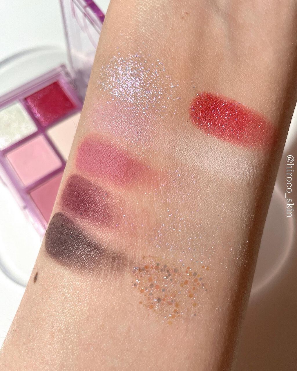 ベターザンパレット/rom&nd/アイシャドウパレットを使ったクチコミ(2枚目)