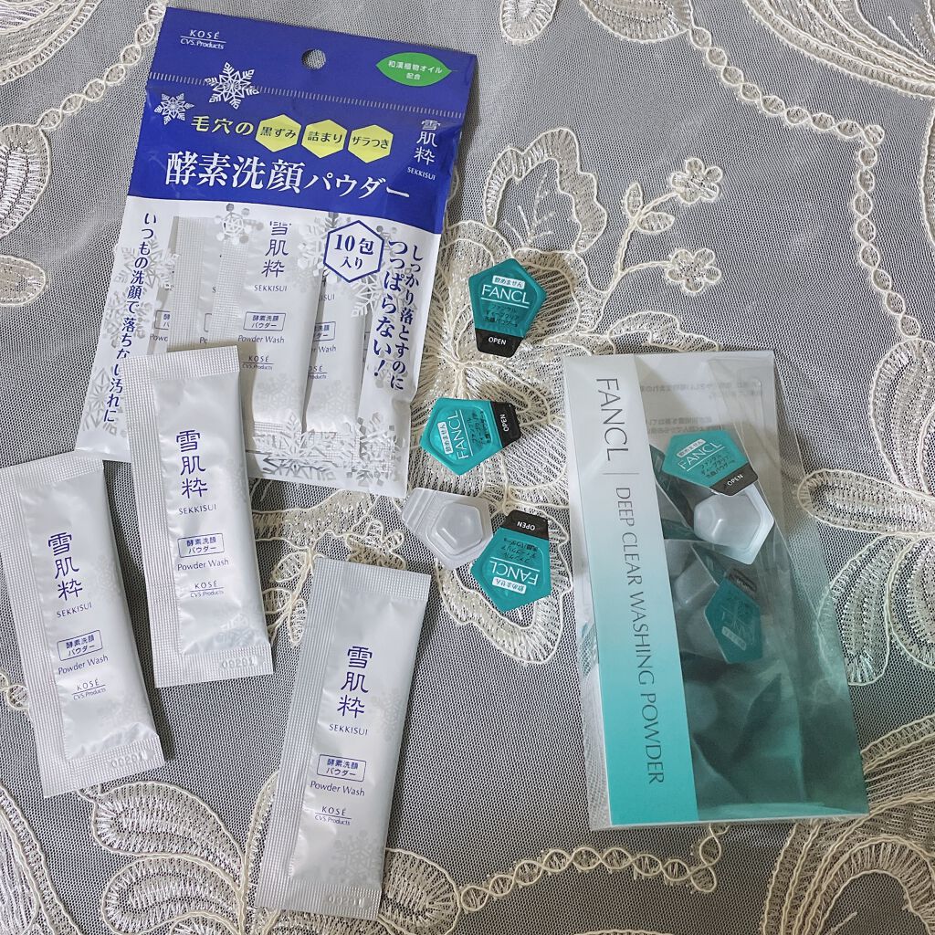 ディープクリア洗顔パウダー/ファンケル/洗顔パウダーを使ったクチコミ（1枚目）