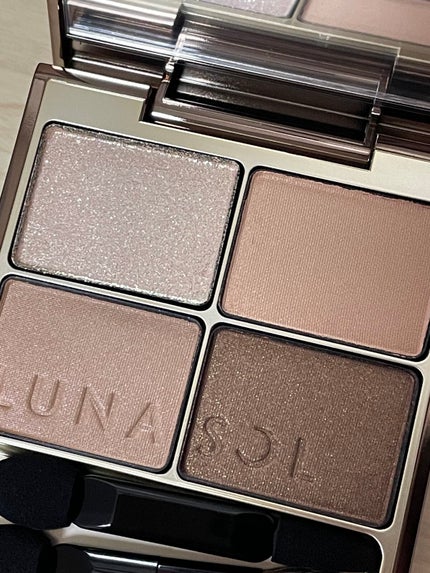 スキンモデリングアイズ/LUNASOL/アイシャドウパレットを使ったクチコミ(3枚目)