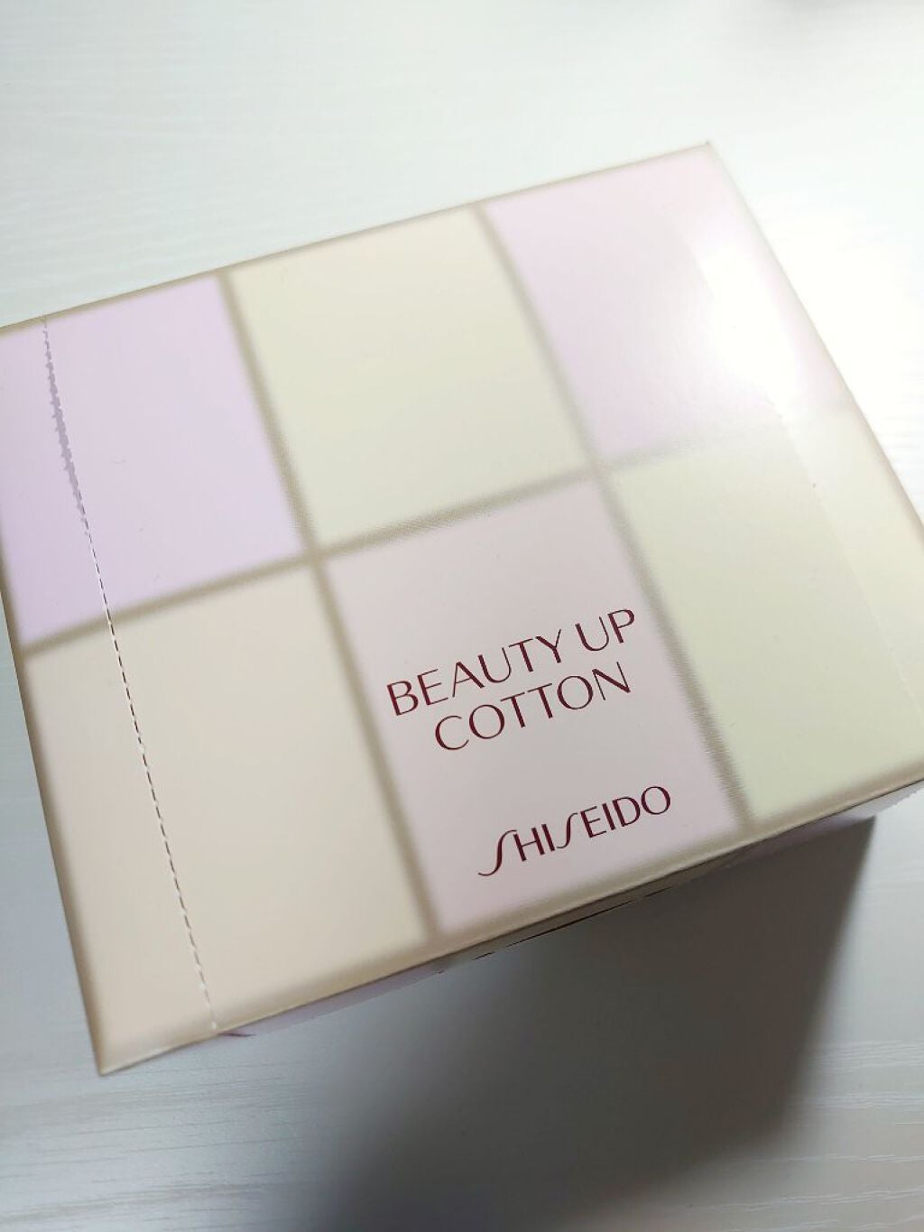 ビューティーアップコットン G/SHISEIDO/コットンを使ったクチコミ(1枚目)