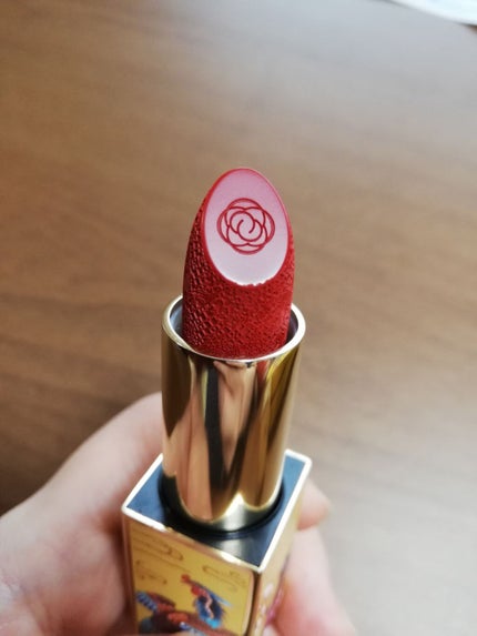 頤和園 コラボ 彫刻口紅/CATKIN/口紅を使ったクチコミ(2枚目)
