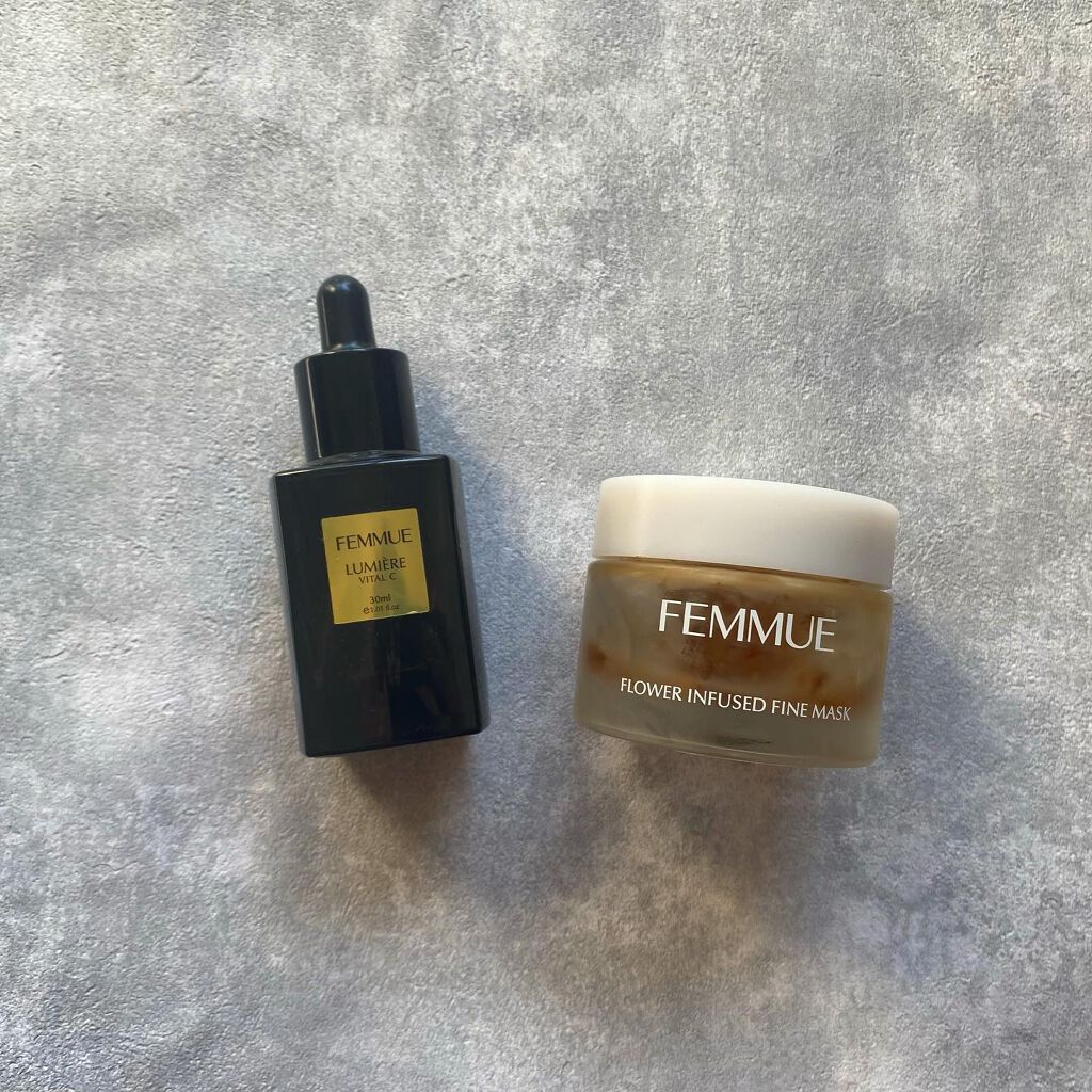 フラワーインフューズド ファインマスク/FEMMUE/洗い流すパック・マスクを使ったクチコミ（1枚目）