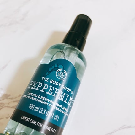THE BODY SHOP ペパーミント クーリング フットスプレーのクチコミ「THE BODY SHOP『ペパーミント クーリング フットスプレー』
同社のスクラブと同じ.....」(1枚目)