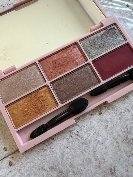 イロアソビ 6色アイパレット/iroasobi/アイシャドウパレットを使ったクチコミ(3枚目)