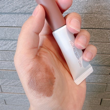 ハンオールブロウカラ/rom&nd/眉マスカラを使ったクチコミ(3枚目)