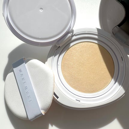 wakemake ウォーターグロウコーティングクッションのクチコミ「\これぞ水光肌✨/
#PR【WAKEMAKE】
WATER GLOW COATING .....」(2枚目)