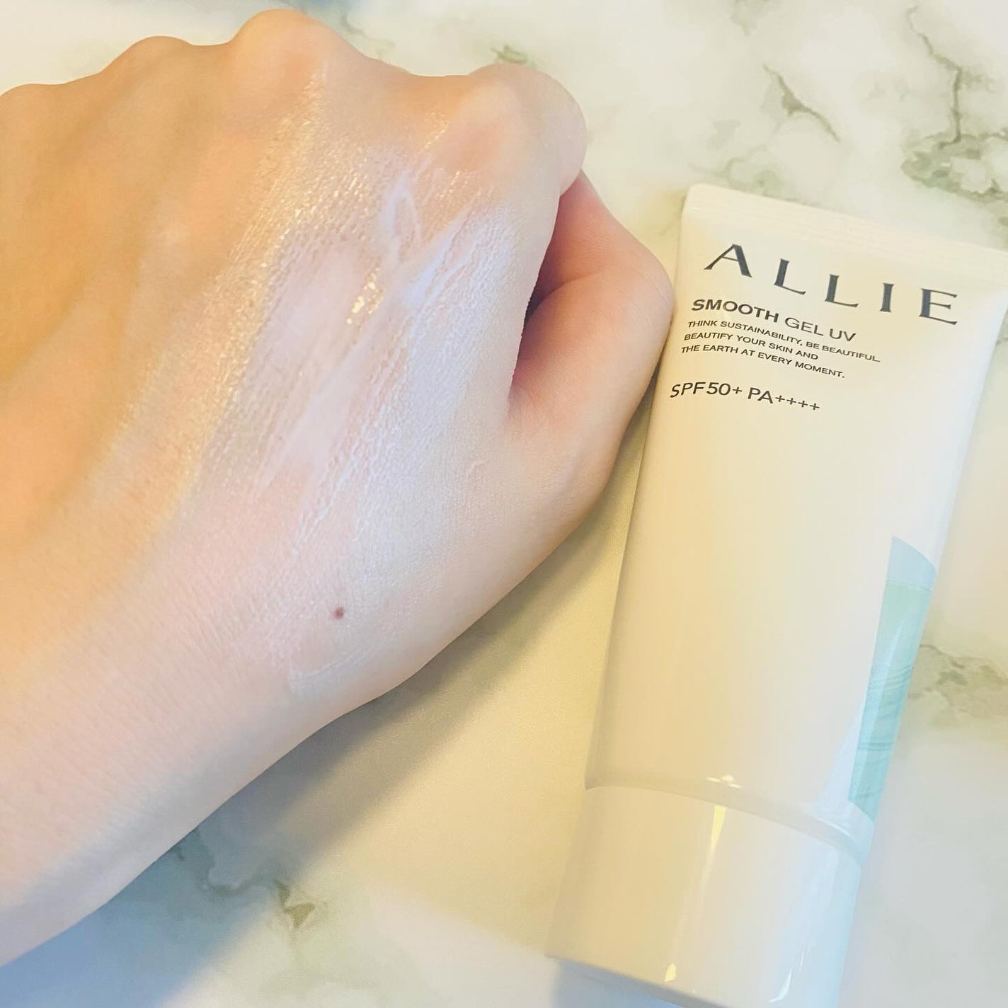 アリィー クロノビューティ ラスティングプライマーUV/アリィー/日焼け止めジェルを使ったクチコミ(3枚目)