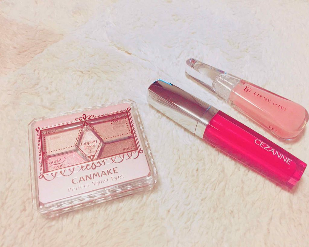 ジェルグロスリップ/CEZANNE/リップグロスを使ったクチコミ（1枚目）