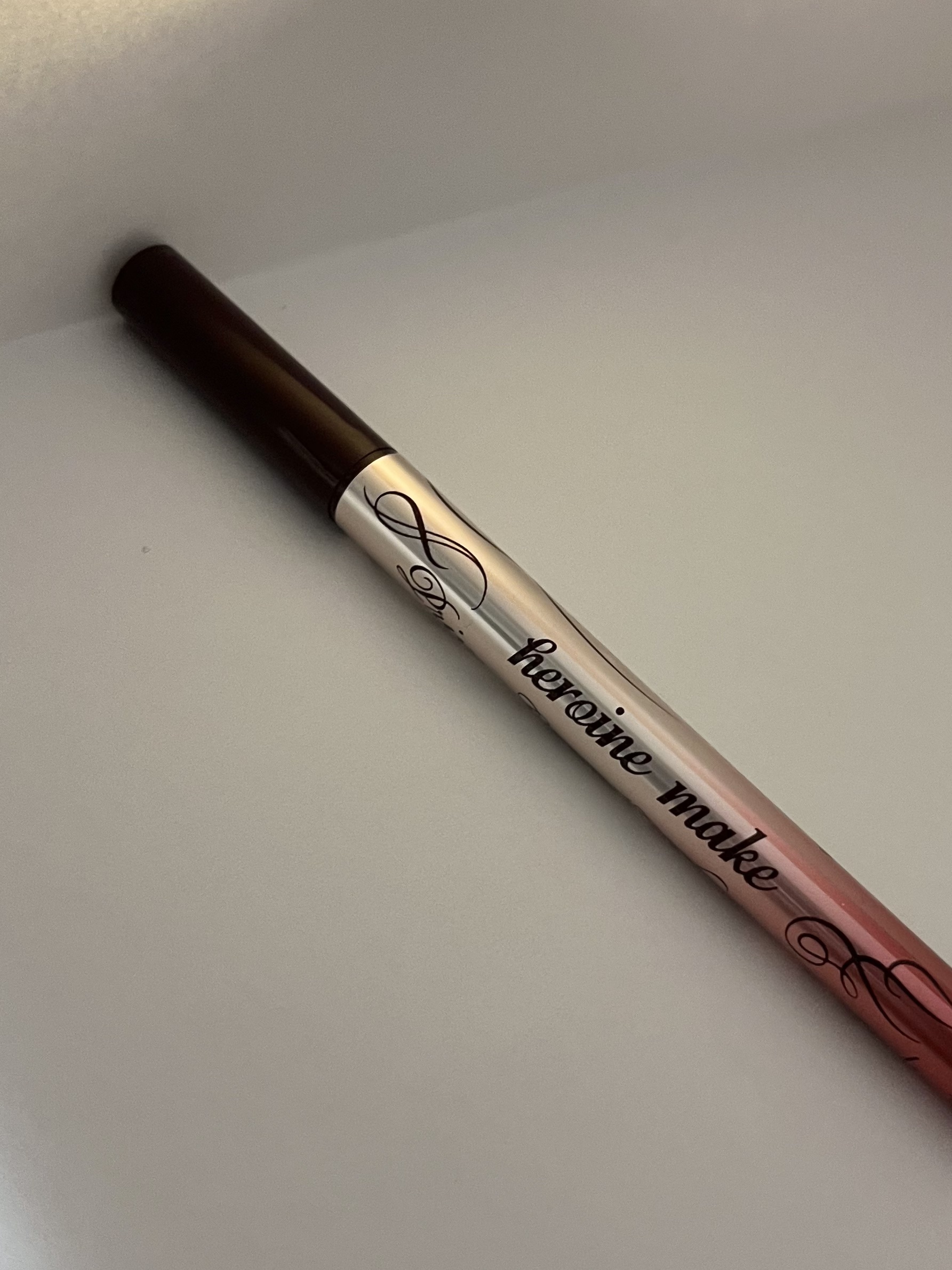 プライムリキッドアイライナー リッチキープ 04 バーガンディブラウン/ヒロインメイク/リキッドアイライナーを使ったクチコミ（1枚目）