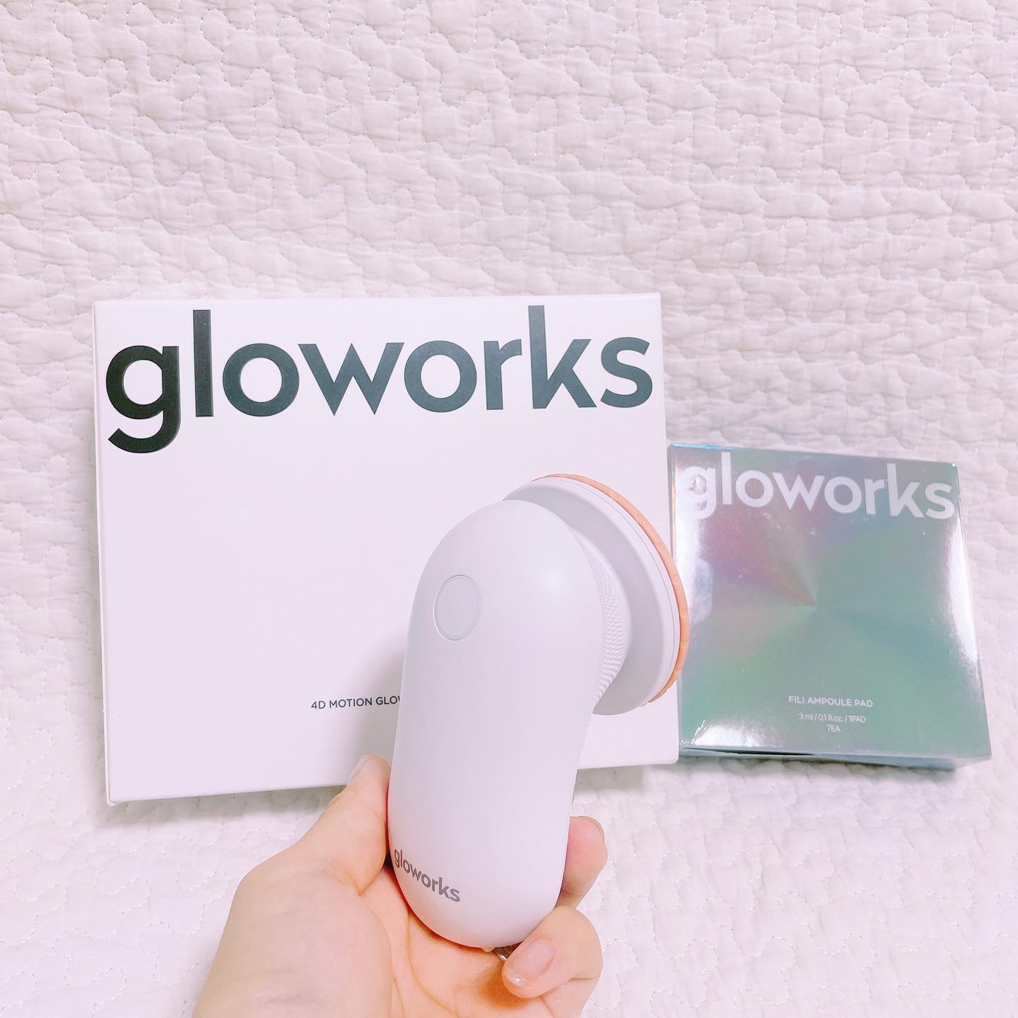  4Dモーションスキンブースタ/gloworks/美顔器・マッサージを使ったクチコミ（1枚目）