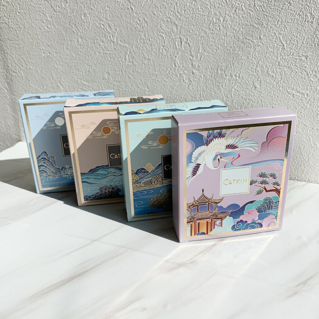 長相思シリーズ 9色アイシャドウパレット/CATKIN/アイシャドウパレットを使ったクチコミ（1枚目）