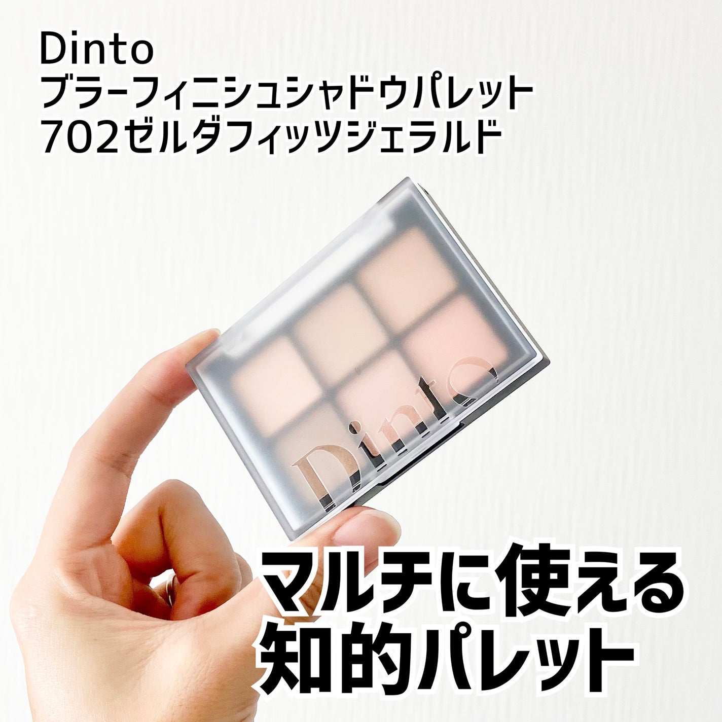 ブラーフィニシュシャドウパレット/Dinto/アイシャドウパレットを使ったクチコミ(1枚目)