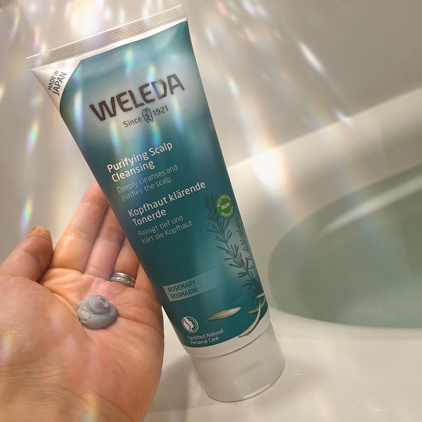 ローズマリー スカルプクレンジング/WELEDA/頭皮クレンジングを使ったクチコミ（1枚目）