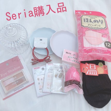 ネイルシール/セリア/ネイルシールを使ったクチコミ(1枚目)