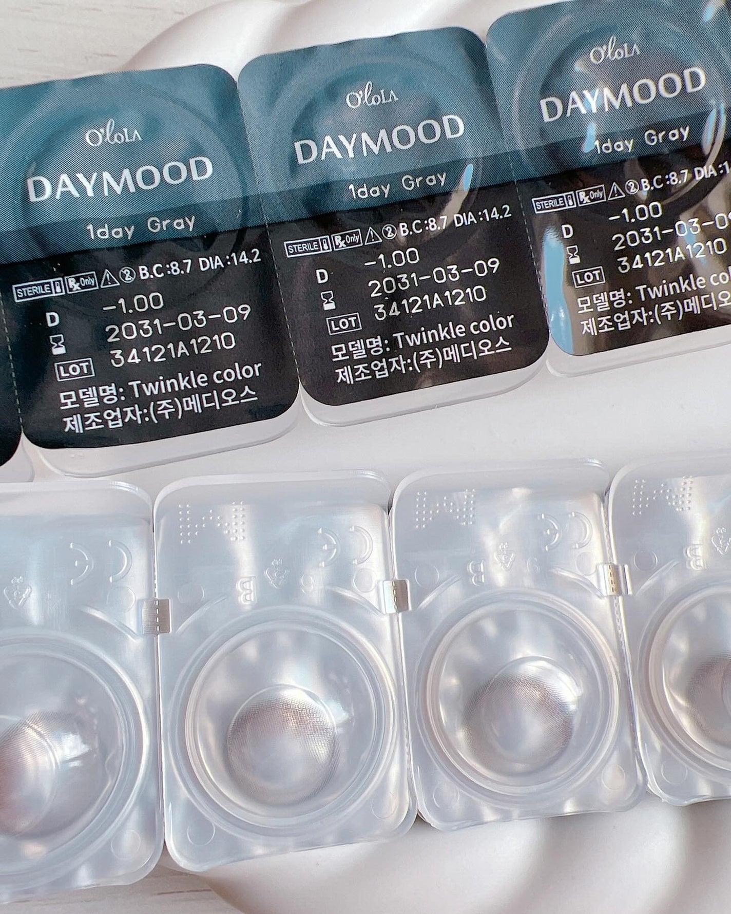 デームードワンデー(DAYMOOD 1day)/OLOLA/ワンデー(1DAY)カラコンを使ったクチコミ(4枚目)