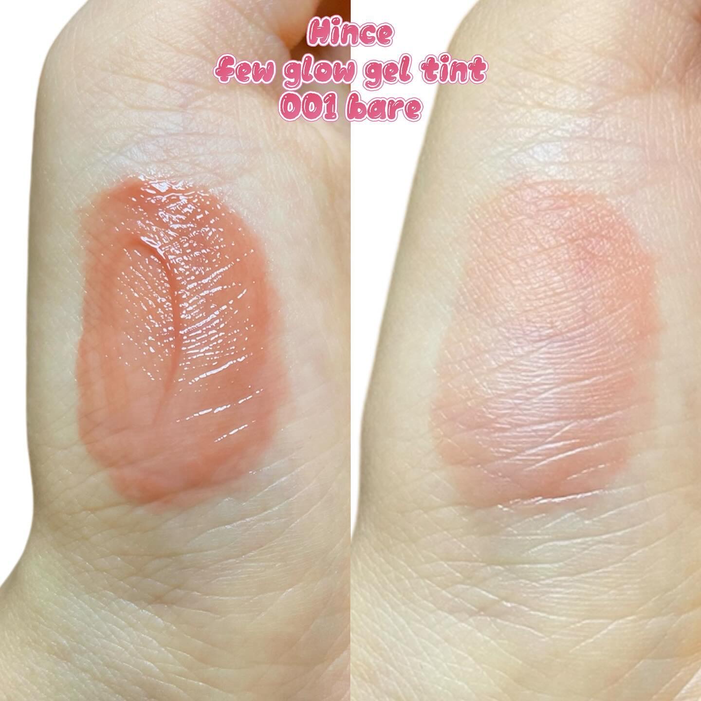 ロウグロウジェルティント/hince/リップティントを使ったクチコミ（3枚目）