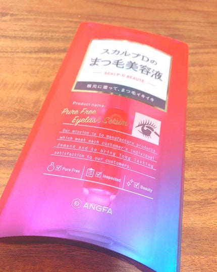 スカルプD ボーテ ピュアフリーアイラッシュセラム/アンファー(スカルプD)/まつげ美容液を使ったクチコミ(1枚目)