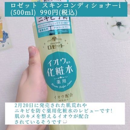 ロゼット スキンコンディショナーi/ロゼット/化粧水を使ったクチコミ(2枚目)