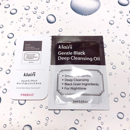 ジェントルブラックディープクレンジングオイル(150ml)/Klairs/オイルクレンジングを使ったクチコミ(1枚目)