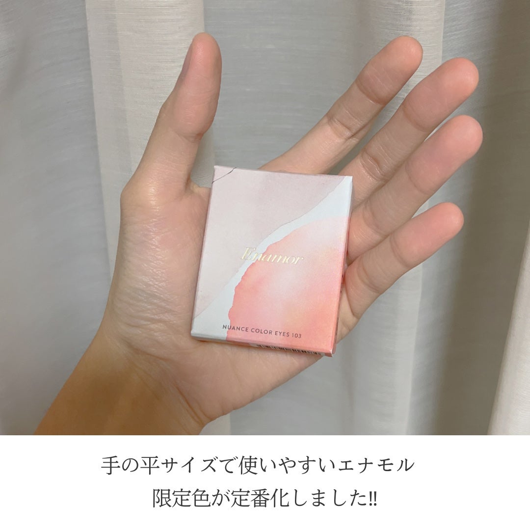 ニュアンスカラーアイズ/Enamor/アイシャドウパレットを使ったクチコミ(2枚目)