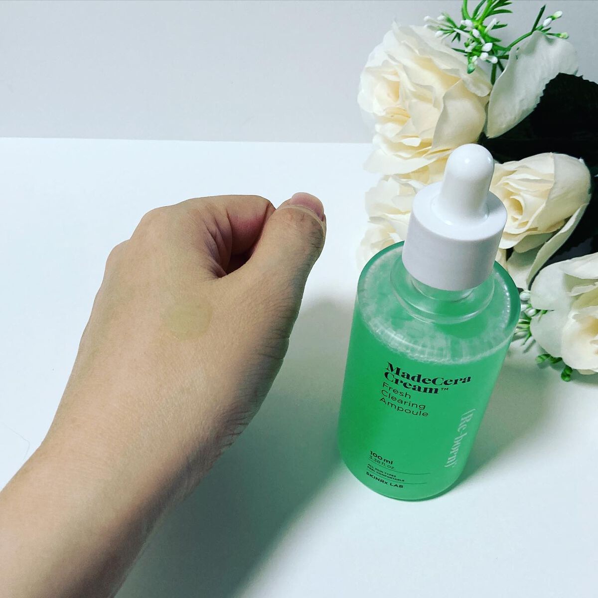 マデセラフレッシュクリアリングアンプル/SKINRx LAB/美容液を使ったクチコミ(4枚目)