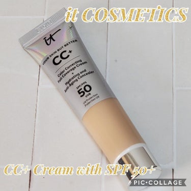 CC +クリーム with SPF50+/IT Cosmetics/CCクリームを使ったクチコミ（1枚目）