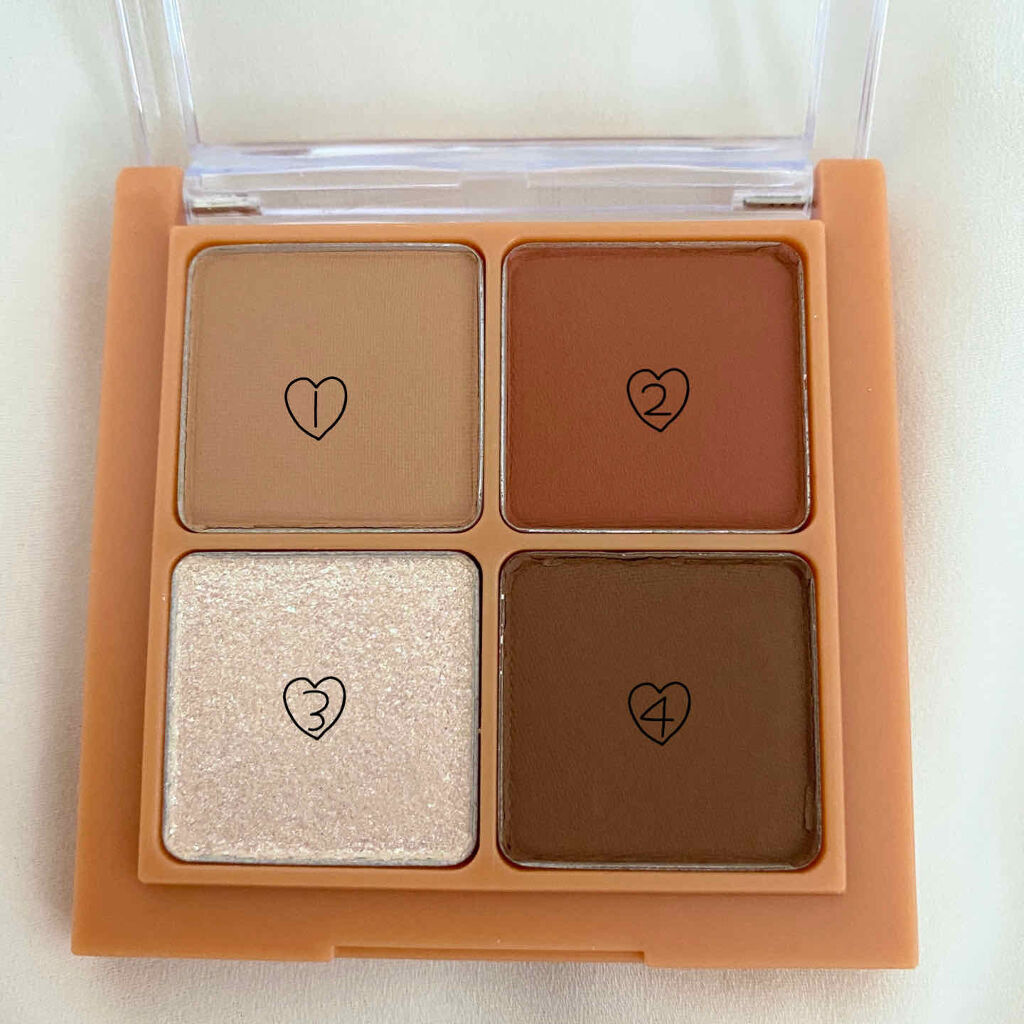 ベターザンアイズ ミュージックシリーズ/rom&nd/アイシャドウパレットを使ったクチコミ（3枚目）