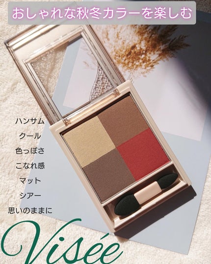 ニュアンス マット クリエイター/Visée/アイシャドウパレットを使ったクチコミ(2枚目)