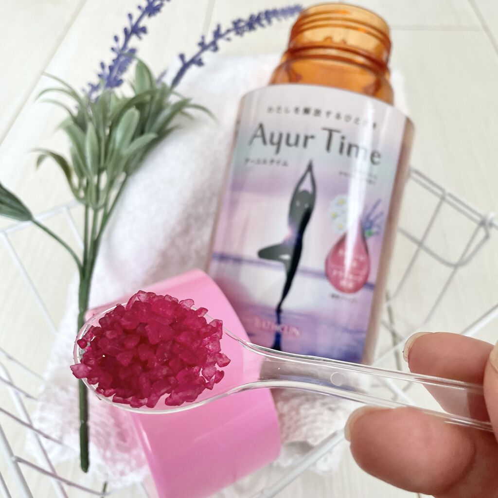 Ayur Time（アーユルタイム）/アーユルタイム/無機塩系入浴剤を使ったクチコミ（2枚目）