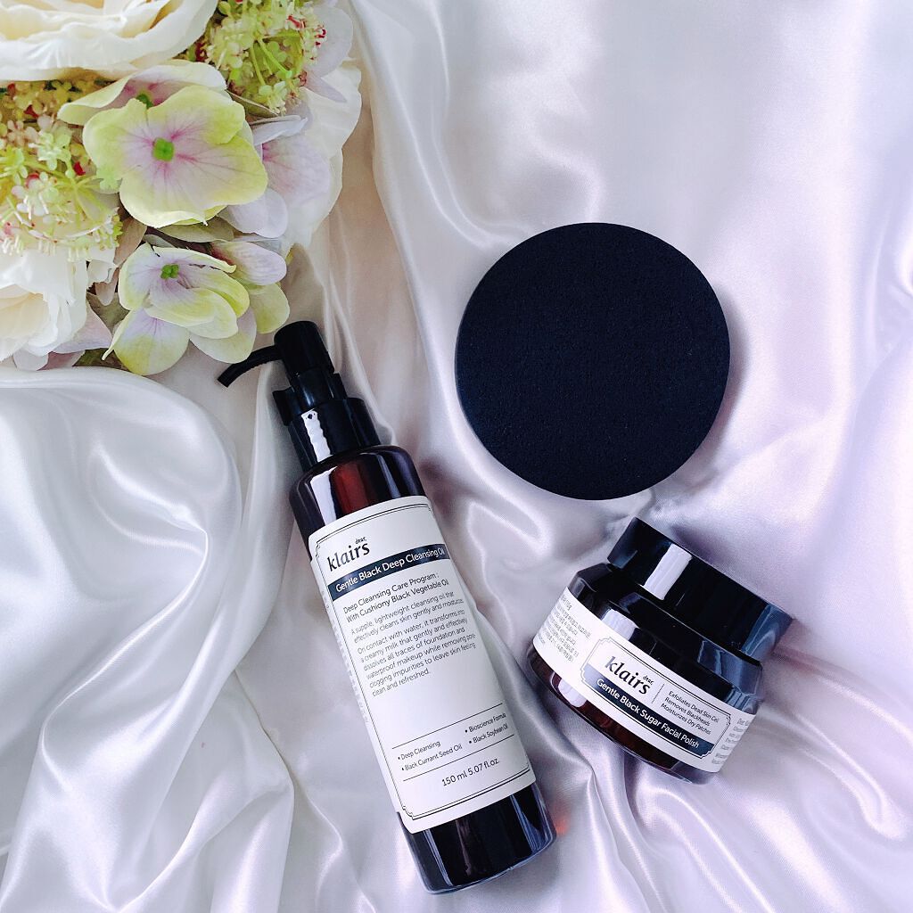 ジェントルブラックディープクレンジングオイル(150ml)/Klairs/オイルクレンジングを使ったクチコミ（2枚目）