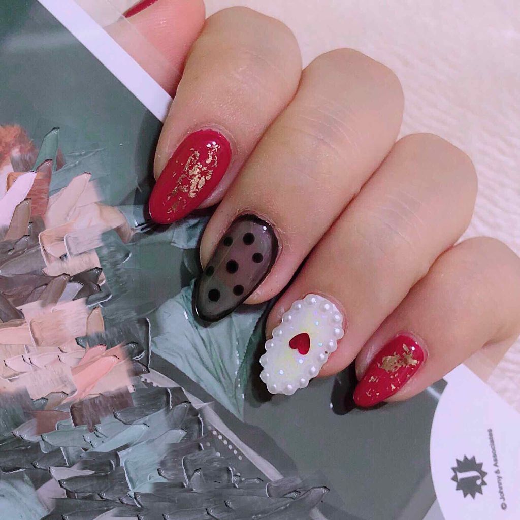 ジェルネイル（ライト対応）/セリア/ジェルネイルを使ったクチコミ（2枚目）