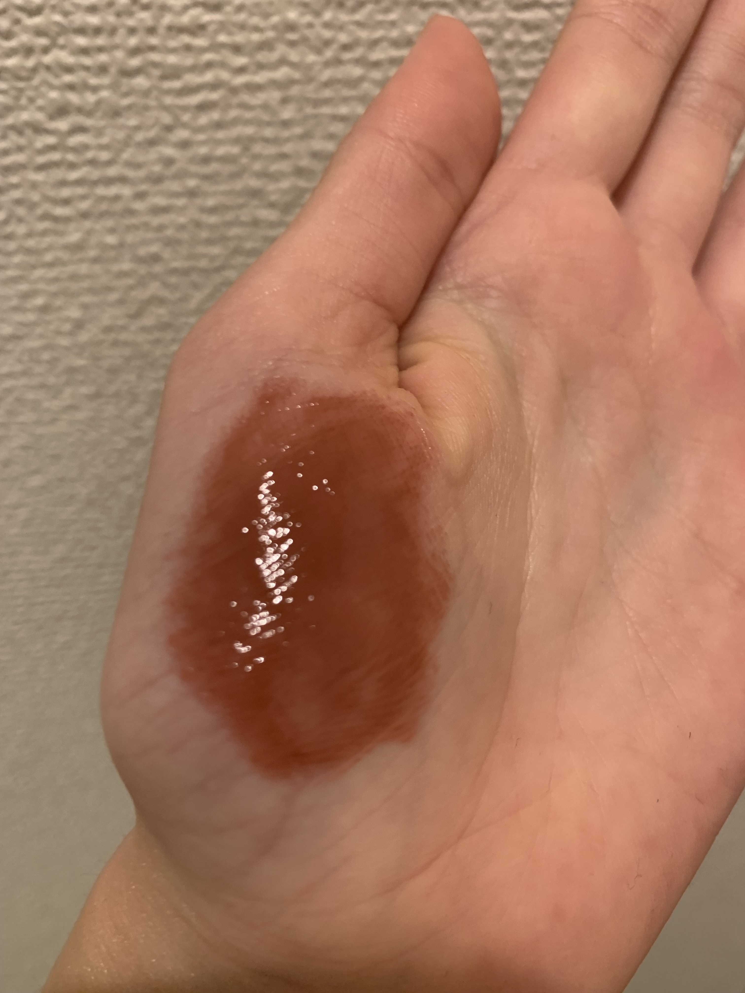 URGLAM　LIP GLOSS シャイニークリア/U R GLAM/リップグロスを使ったクチコミ（2枚目）