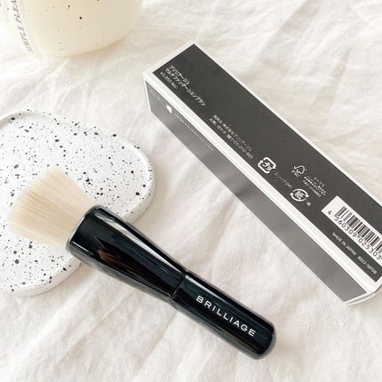 マルチファンデーションブラシ/ブリリアージュ/メイクブラシを使ったクチコミ(4枚目)