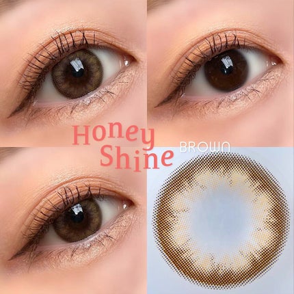 ハニーシャイン/OLENS/カラーコンタクトレンズを使ったクチコミ(3枚目)