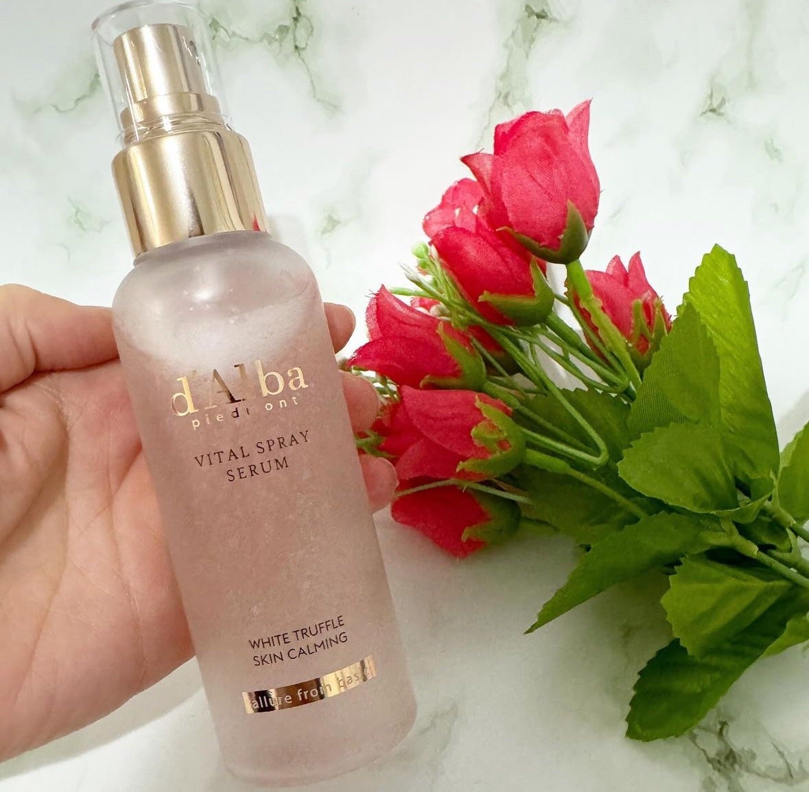 ダルバ ホワイトトリュフバイタルスプレーセラム/ダルバ/ミスト状化粧水を使ったクチコミ(2枚目)