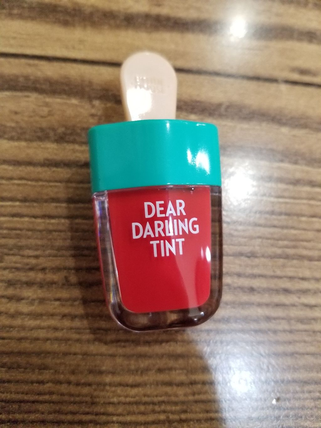 ディアダーリン ウォータージェルティント （アイスティント）/ETUDE/口紅を使ったクチコミ（1枚目）