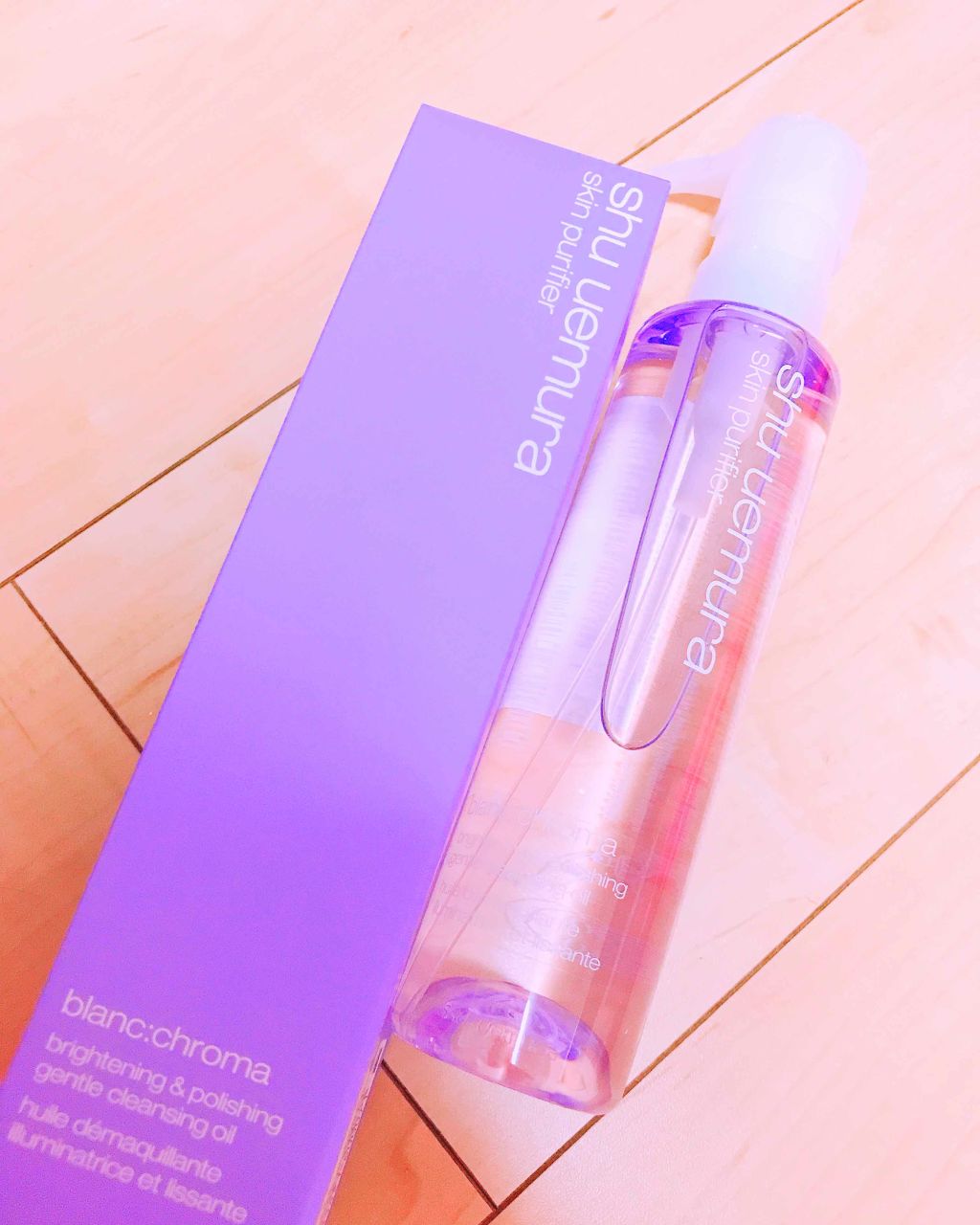 ブランクロマ ブライト&ポリッシュ クレンジング オイル/shu uemura/オイルクレンジングを使ったクチコミ(1枚目)