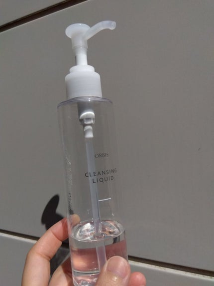 クレンジングリキッド/オルビス/クレンジングウォーターを使ったクチコミ(1枚目)