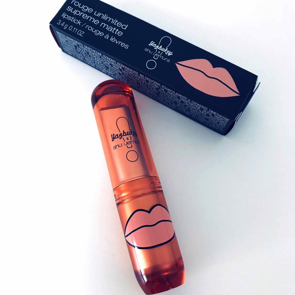 ルージュ アンリミテッド/shu uemura/口紅を使ったクチコミ（1枚目）