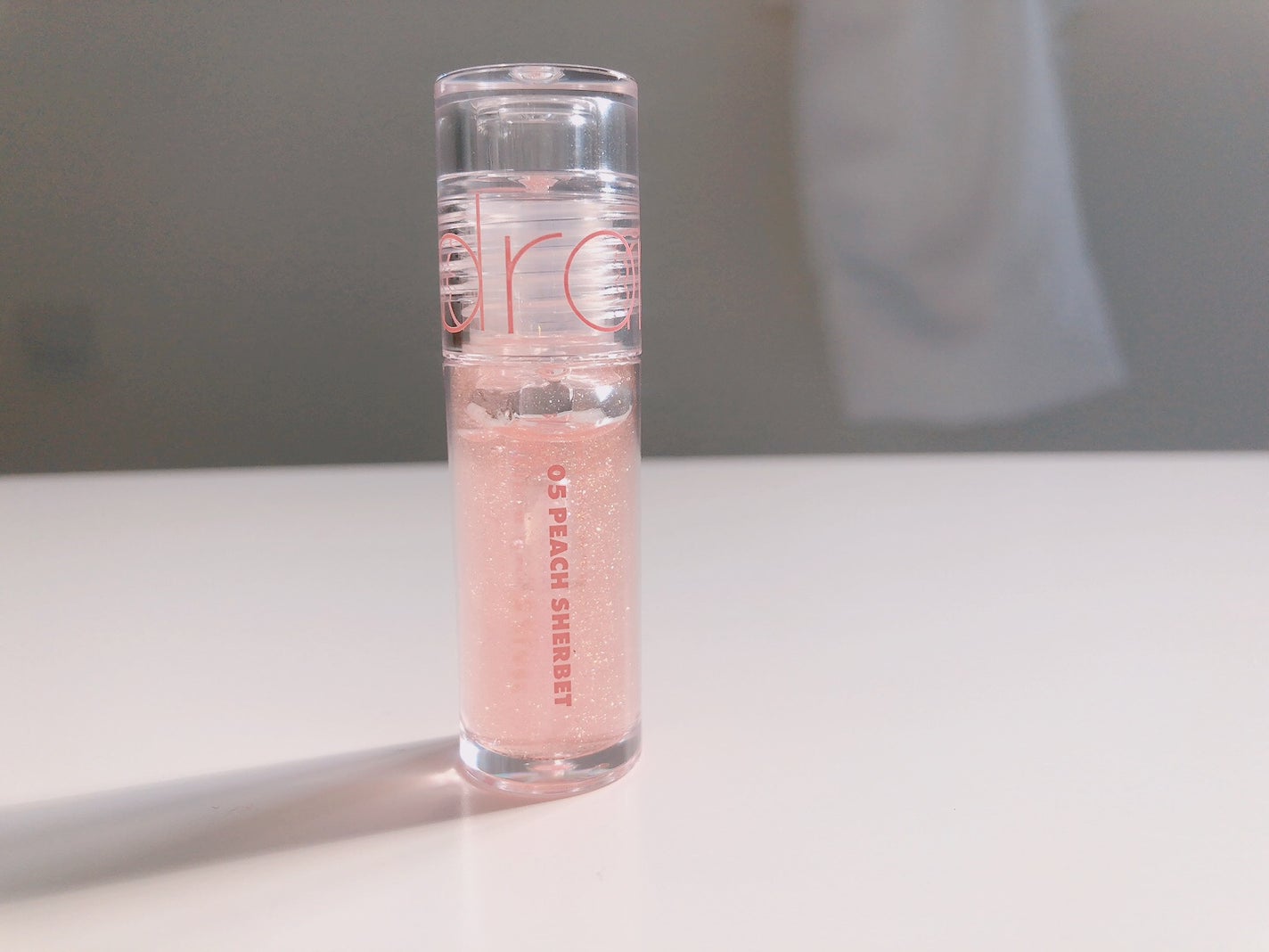 グラスティングウォーターグロス/rom&nd/リップグロスを使ったクチコミ(3枚目)