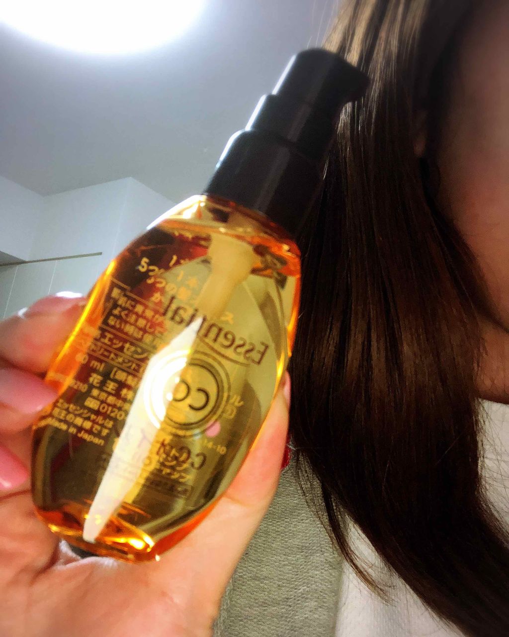 CCオイル/エッセンシャル/ヘアオイルを使ったクチコミ(3枚目)