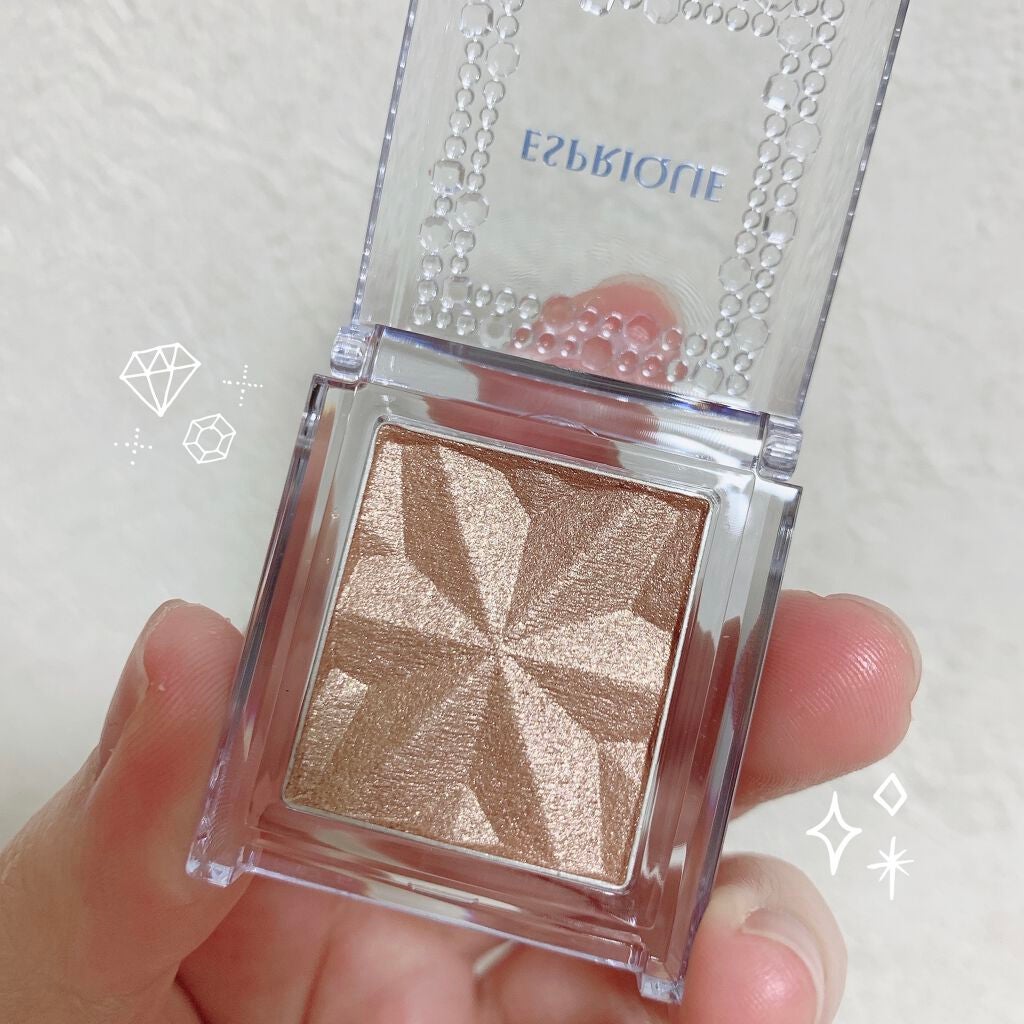 セレクト アイカラー N/ESPRIQUE/単色アイシャドウを使ったクチコミ(4枚目)