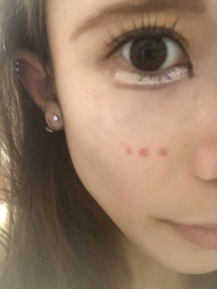 チークポリッシュ/ADDICTION/リキッドチークを使ったクチコミ(4枚目)