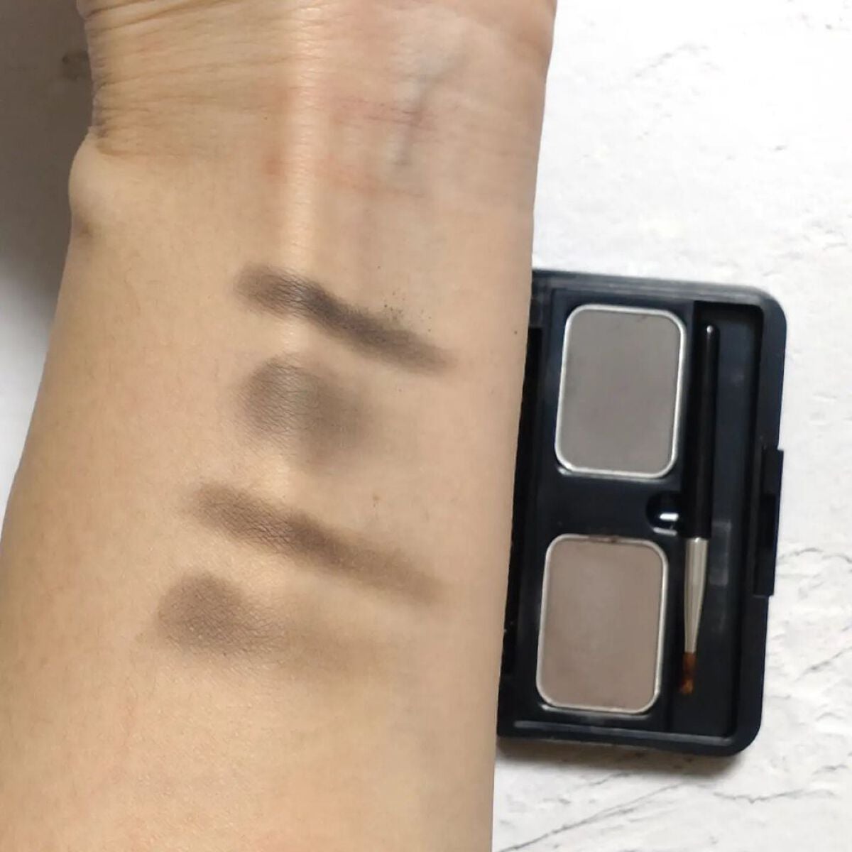 ビューステージ アイブロウパウダー/ビューステージ コスメティック/パウダーアイブロウを使ったクチコミ(5枚目)