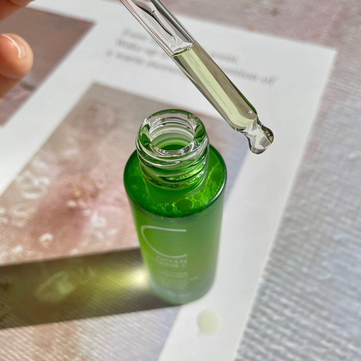 アリウル グリーンビタミンC トーニングセラム(アンプル)/Ariul/美容液を使ったクチコミ(3枚目)