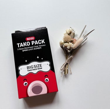 Nightingale(ナイチンゲール) 3STEP TAKO PACK NOSE のクチコミ「NOSE TAKO PACK

3ステップで鼻の角質ケア

◯ ヒーティングシート
◯ 吸着シ.....」（1枚目）