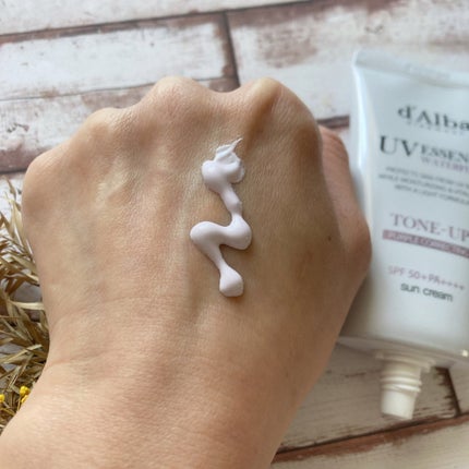 ウォータフルトーンアップサンクリーム/ダルバ/日焼け止めクリームを使ったクチコミ(2枚目)